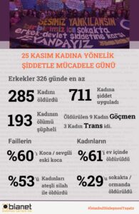 Erkekler 326 günde 285 kadını öldürdü, 711 kadını yaraladı - Toplumsal Cinsiyet Odaklı Habercilik Kütüphanesi