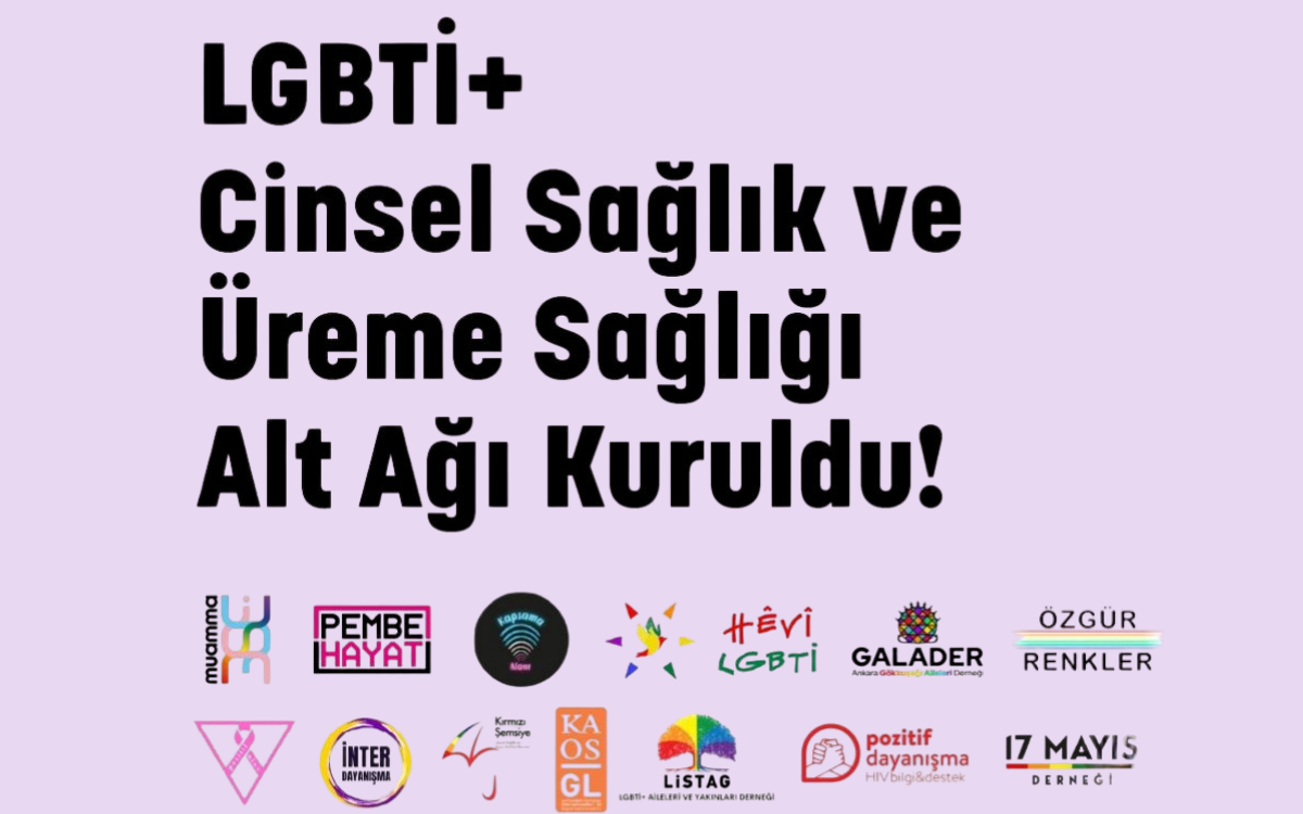 LGBTİ+ Cinsel Sağlık ve Üreme Sağlığı Alt Ağı kuruldu - Toplumsal Cinsiyet Odaklı Habercilik Kütüphanesi